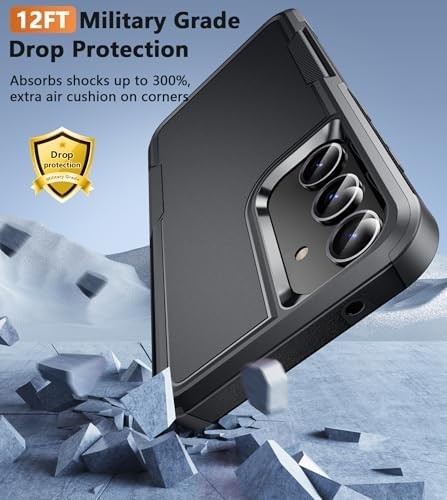 Für Samsung Galaxy S24-FE Hülle Dual Layer Schutzhülle Robust Handy Cover - Bild 3 von 5