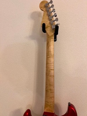 Flame neck stratocaster tiger heather coil tap component