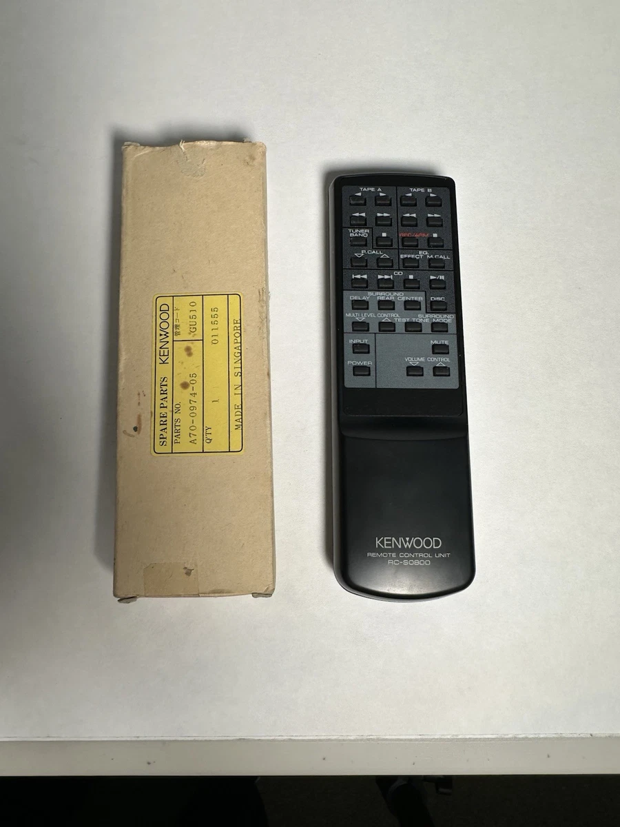 Kenwood TV, Video and Home Audio Remote Controls for sale - eBay
