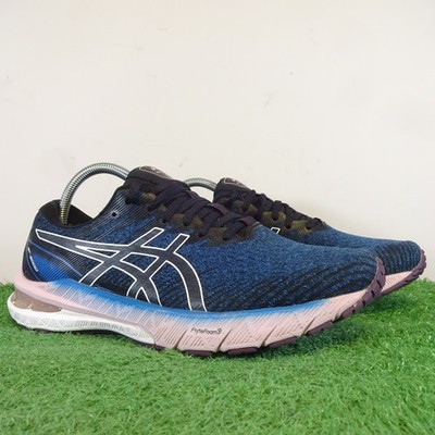 Asics Turnschuhe Größe 7 Damen blau GT-2000 10 sportliche Walking Laufschuhe