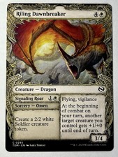 Mtg Tarkir Dragonstorm: Riling Dawnbreaker Showcase Non Foil NM