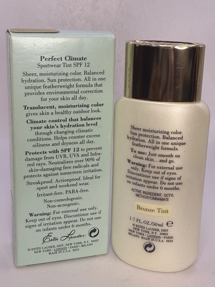 Estee Lauder Perfect Climate Sportwear Bronze Tint SPF 12 50ml - Image 3 of 4