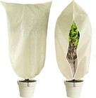 2 PCS Winter Plant Covers Freeze Protection-180x120cm Garden Fleece Bags Sacks