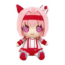 Bandai Uma Musume Pretty Derby Chibi Plush Doll Stuffed Toy: Haru Urara 6.5in