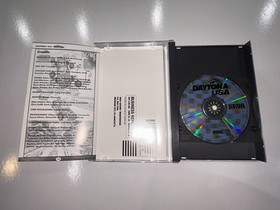 Daytona USA (Sega Saturn, 1995) CIB Complete w Manual + Reg Card in New Case Ex!