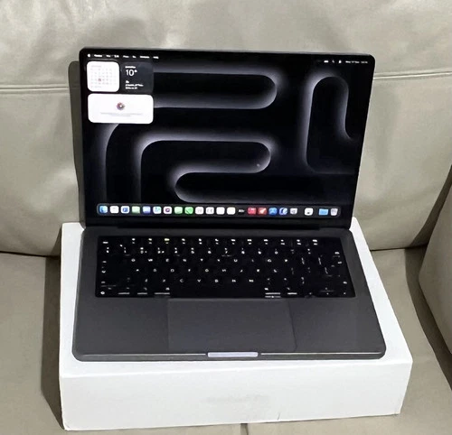 MacBook Pro 14" M3 8GB-RAM, 10-Core GPU 512GB SSD, 2023(Grey) 100% BatteryHealth