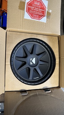 Kicker 43C124 Classic 12'' Comp 4 Ohm SVC Subwoofer