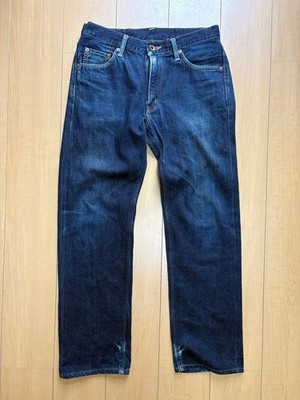 EDWIN 505ZXX Selvedge Denim Pants Jeans Big E Indigo Size 31 Men Used From Japan