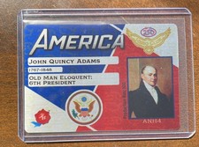 2026 Historic Autograph Americas 250thJohn Quincy Adams Hero Club
