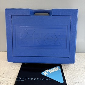 Complete 1800 piece K'NEX Giant Set 60020 (50) Instructions Plastic Blue Box 