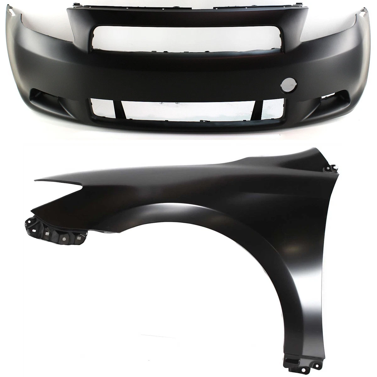 Juego De 2 Guardabarros Delanteros Para Scion TC (2011-2013) – Lado Conductor Y Pasajero, Marca Evan-Fischer