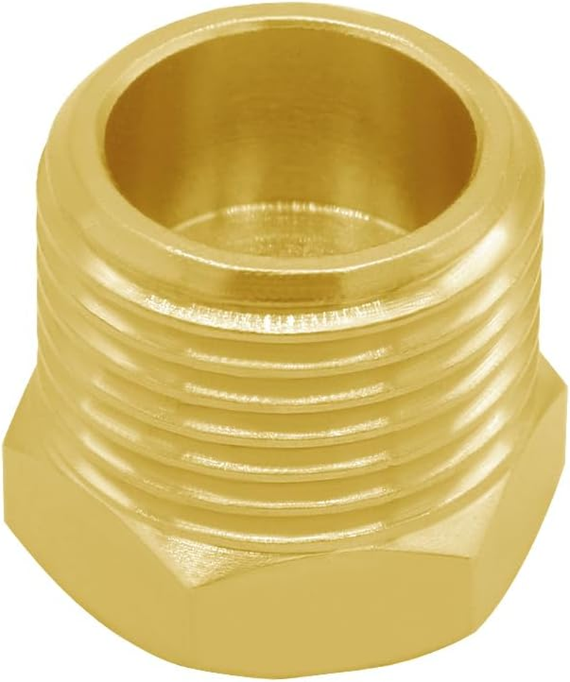 4Pk 1/2 G Male to 3/8 Compression Female Thread Bushing Pipe Fitting ...