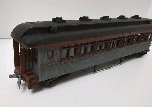 RedBall / Binkley HO 55' Closed Platform Clerestory Passenger Coach - Built NICE - Picture 5 of 9