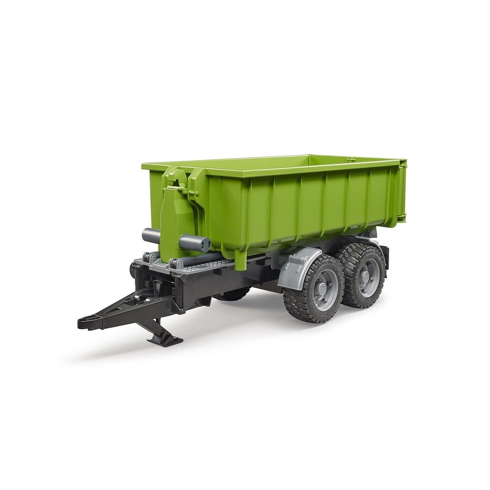 Bruder Hakenlift Anhänger 50 cm für Traktoren Anhänger Kinder Spielzeug Traktor