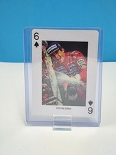 Ayrton Senna Race Car Driver F1 Famous Single Playing Card