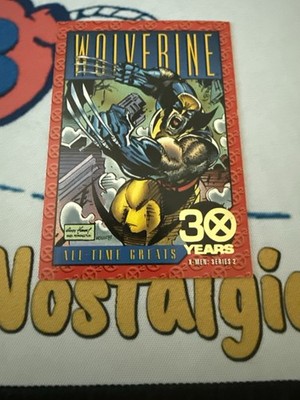 Wolverine #G-9 X-Men: Series 2 Gold Foil 1993 SkyBox Marvel 30 Year Anniversary