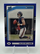 2023 Panini Donruss Rated Rookie Caleb Williams #387 Blue Press Proof Bears RC