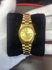 SEIKO Presidential Womens Gold Tone Quartz Watch Day Date