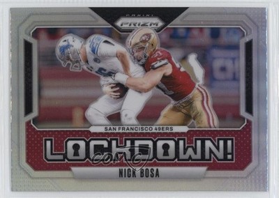 2024 Panini Prizm Lockdown! Silver Prizm Nick Bosa #3 1fb7