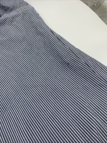 Nordstrom Men’s Shop Tech-smart 17 1/2 32-33 Button Down Shirt Pin Stripe - Picture 6 of 6