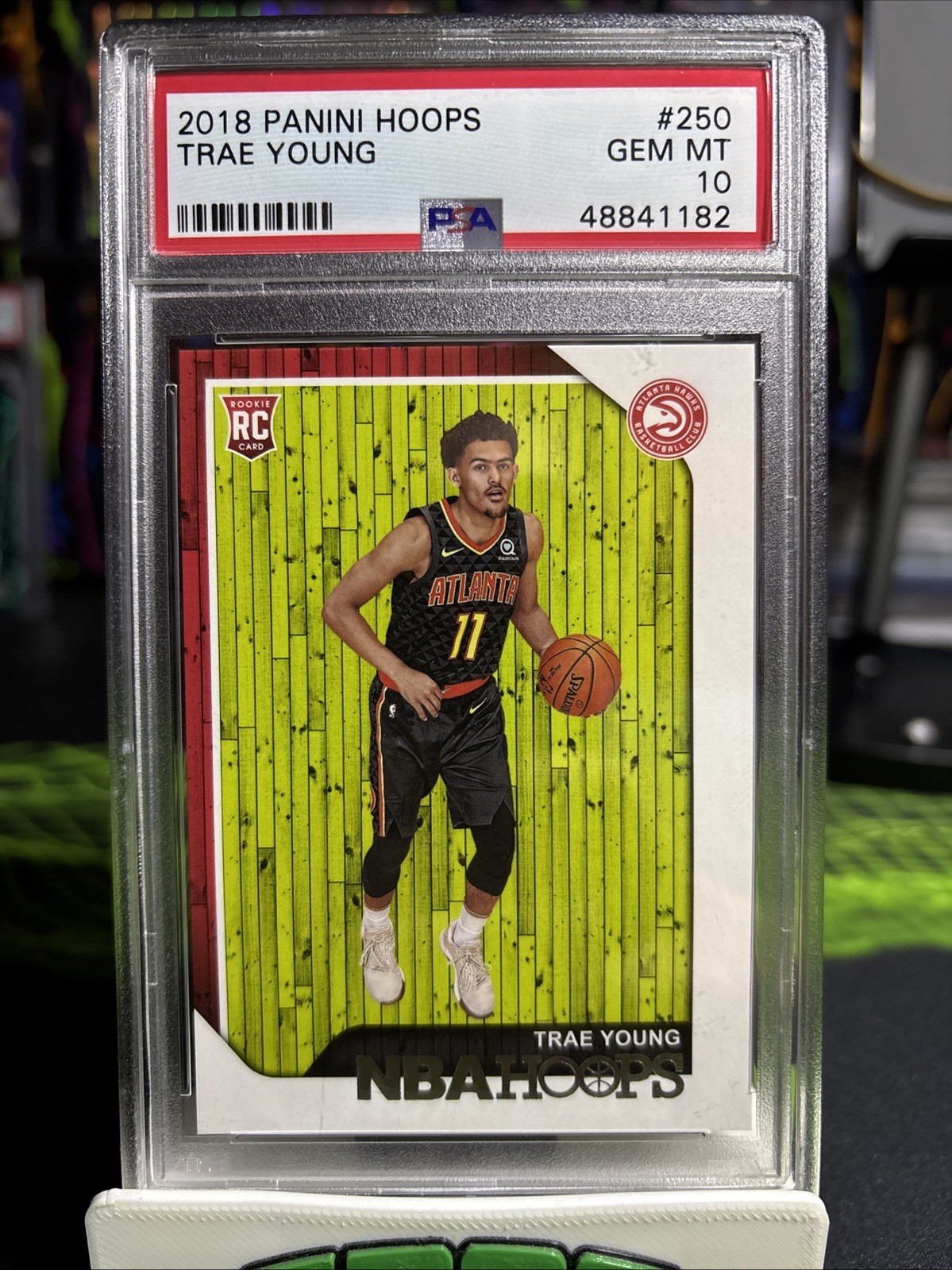 2018-19 Panini NBA Hoops Trae Young #250 PSA 10 (RC)