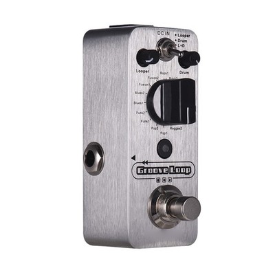 MOOER Groove Loop Drum Machine & Looper Pedal 3 Modes Max. 20min Recording POYY