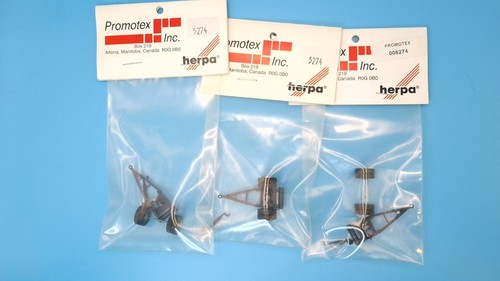 Promotex Herpa 5274 HO 1:87 Semirremolque Convertidor Dolly Nuevo Juego de 3 | Condition: New