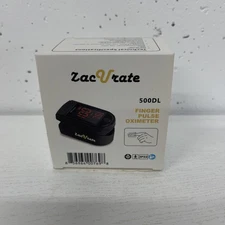 Zacurate Pro Series 500dL Fingertip Pulse Oximeter - Black