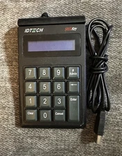 ID TECH SREDKEY Key Pad With Magstripe Reader 295A Model: IDSK-534833TEB