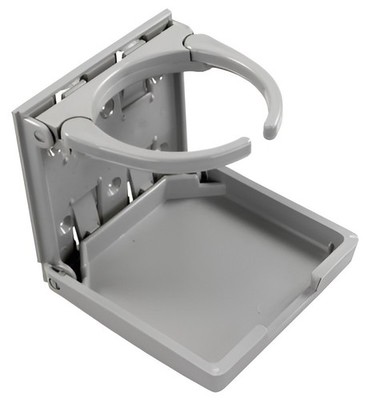 American Motorhome RV Adjustable Drink / cup Holder - Grey 14-8174