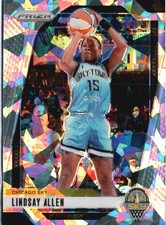 2024 Panini Prizm WNBA #107 Lindsay Allen Ice Prizms