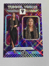 2025 Panini Donruss WNBA Basketball Tunnel Vision #15 VERONICA BURTON Diamond