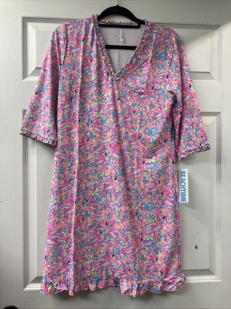 strapless open back dress Pink Flamingo Dress – ChiLin Kids main image 0