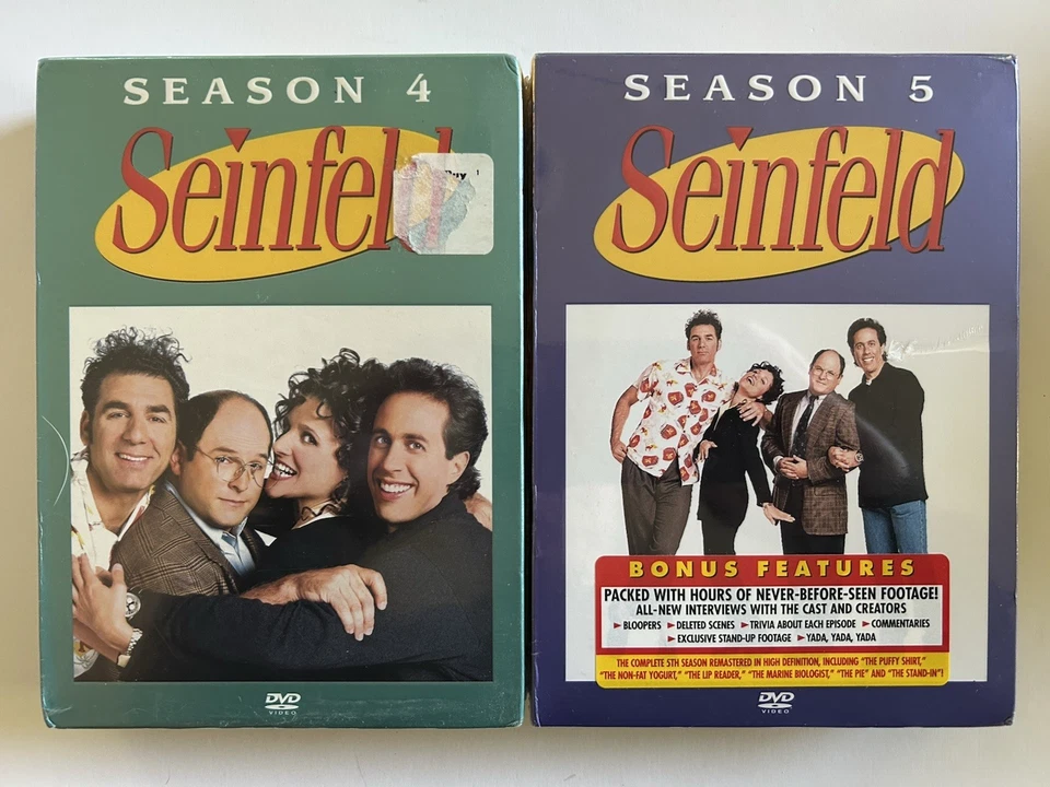 DVD SEINFELD - сезоны 1 2 3 4 5 6 7 8 9 полная серия - Изображение 4 из 4