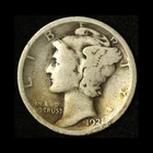 1921-P Mercury Dime - Free Shipping USA