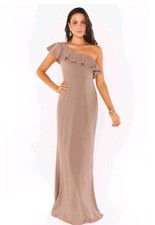 Show Me Your Mumu Florentine Maxi Dress Dune Stretch Women's Size XXS NWT