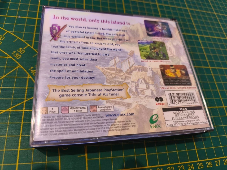 Dragon Warrior VII NTSC USA PS1 - Immagine 2 di 4