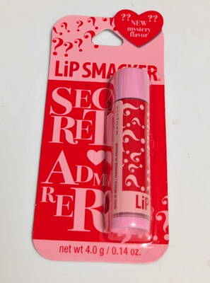 New Lip Smacker Mystery Flavor #3 Red Net Wt 4.0g/0.14oz Made in Mexico