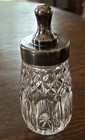 Vintage Waterford Crystal Commemorative Keepsake Baby Bottle With Silver Lid — photo 4