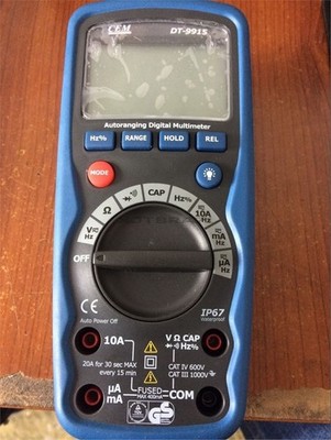 Professional Waterproof Digital Multimeter Cem DT-9915 200ΜF/760  px