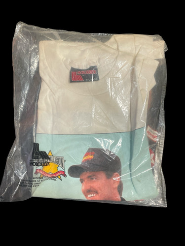Vintage Holoubek Davey Allison Valvoline Nascar T-Shirt Men's XL New in Package - Picture 1 of 3