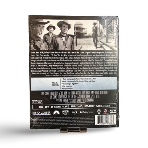 Kino Lorber Studio Classics HIGH NOON 4K UHD Blu-ray Slipcover Sealed - Photo 2/5