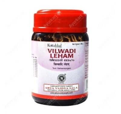 2 X Ayurveda Kottakkal Arya Vaidya Sala VILWADI LEHAM - 200GM Free Ship