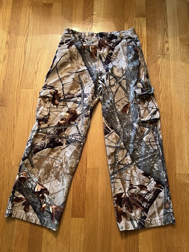 OUTFITTERS RIDGE REALTREE FUSION 3-D CAMO CARGO PANTS Youth SIZE XXL (18)
