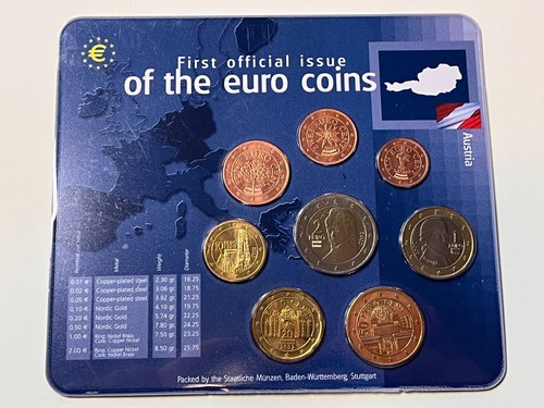 Österreich Austria Euro KMS Kursmünzensätze BU 2002 - 2022, AUSWAHL (R12-7 - Bild 3 von 17