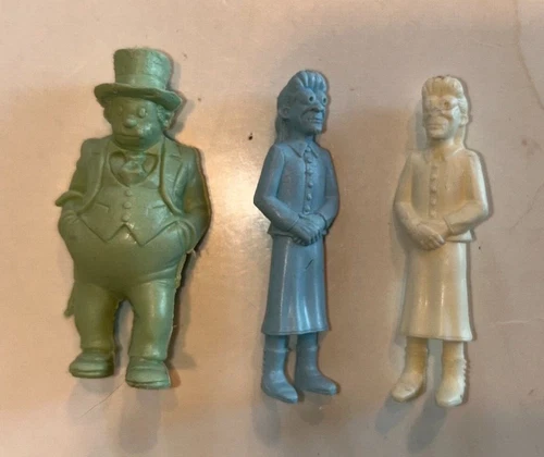 Vintage Marx 1950s Sunday Comics Play Set 60mm Dick Tracy Gravel Gertie & Jiggs