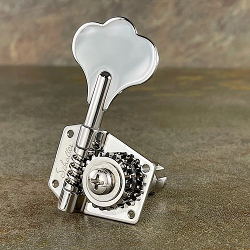 Schaller Bass Machine Heads Chrome - 2 left + 2 right 10250203.26.71