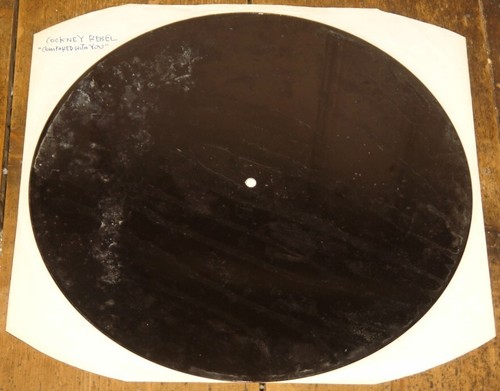 STEVE HARLEY COCKNEY COMPARED WITH YOU 1-SIDED ABBEY ROAD 12" ACETATE DIFF MIX - Picture 4 of 4
