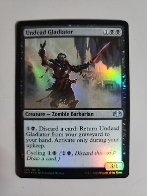 MTG Undead Gladiator Dominaria Remastered 105/261 Foil Uncommon
