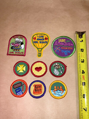 Various Girl Scout / Boy Scout Patches / Badges